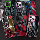 Spider-Man Half Face Soft iPhone Case